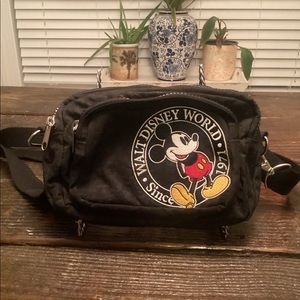 Vintage Walt Disney World Mickey Mouse Fanny Pack/Shoulder Bag